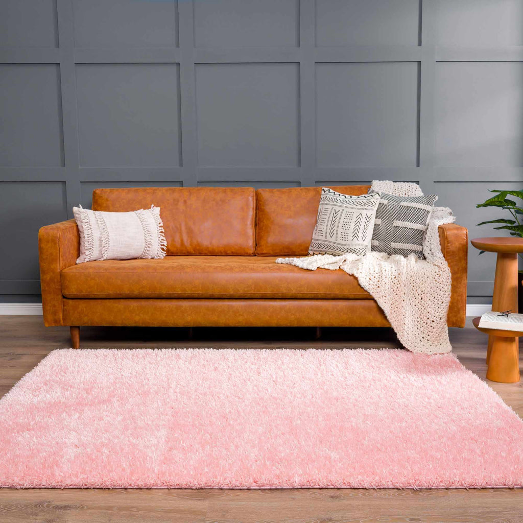 Hauteloom Faina HHAJFAINAA8 Pink Machine Made Polyester Rug