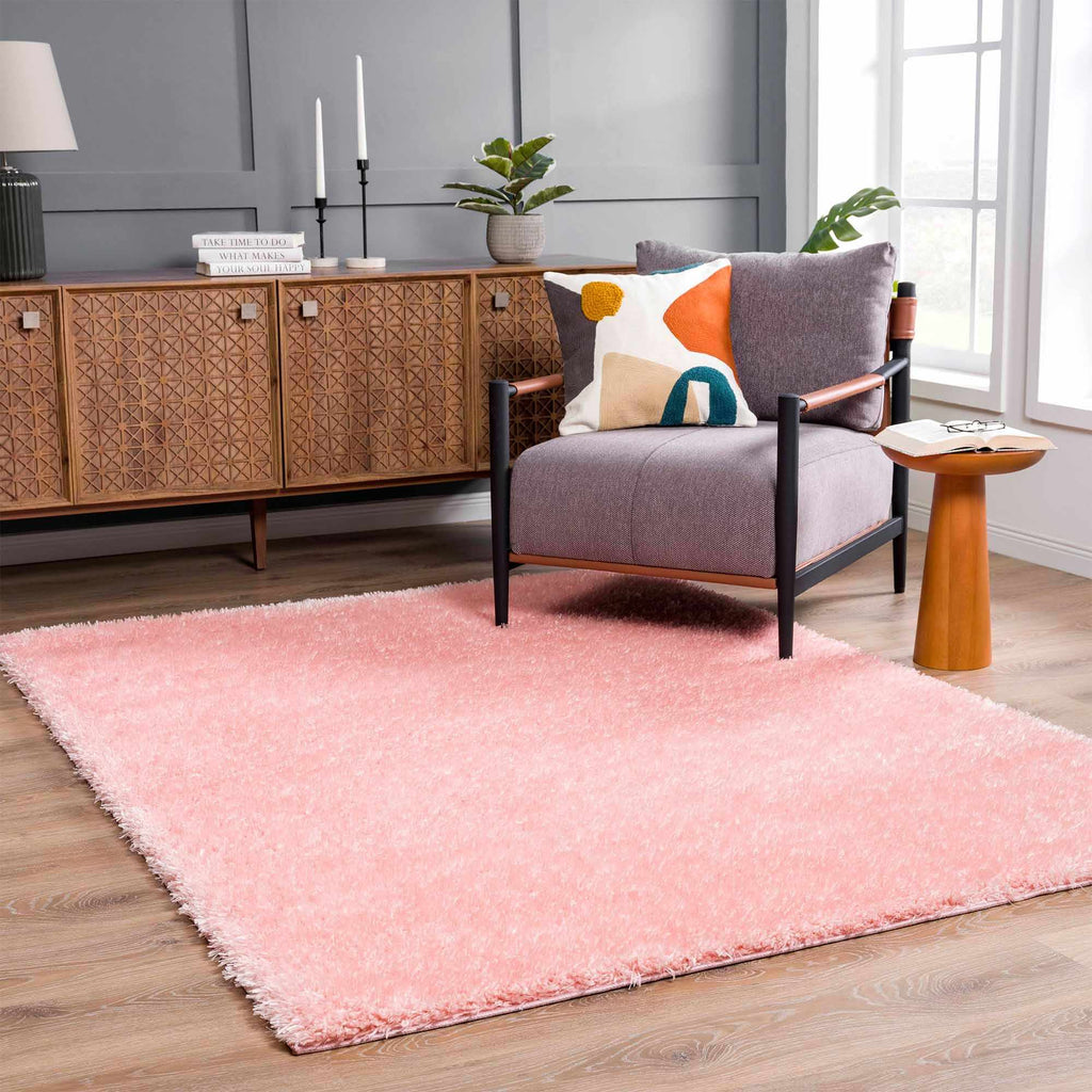 Hauteloom Faina HHAJFAINAA8 Pink Machine Made Polyester Rug