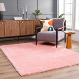 Hauteloom Faina HHAJFAINAA8 Pink Machine Made Polyester Rug