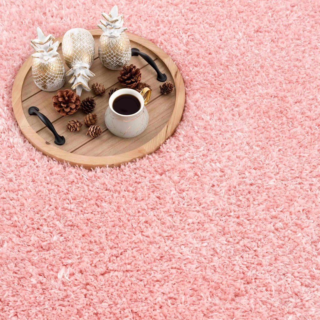 Hauteloom Faina HHAJFAINAA8 Pink Machine Made Polyester Rug