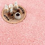 Hauteloom Faina HHAJFAINAA8 Pink Machine Made Polyester Rug