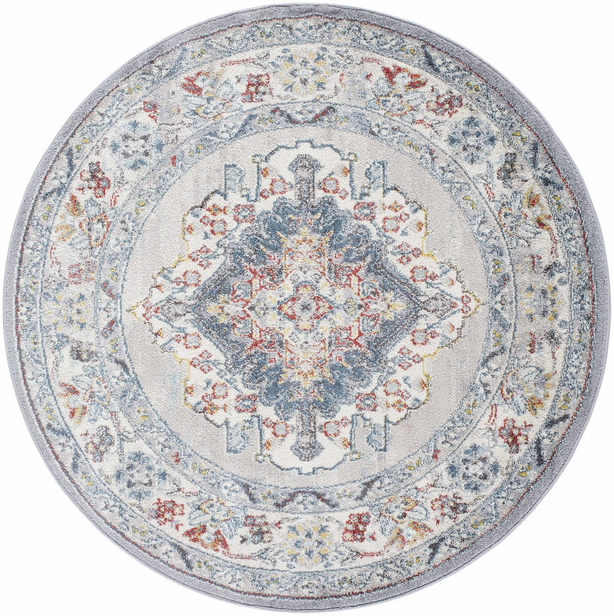 Hauteloom Haymond HAYMO Taupe Machine Made Polypropylene Rug