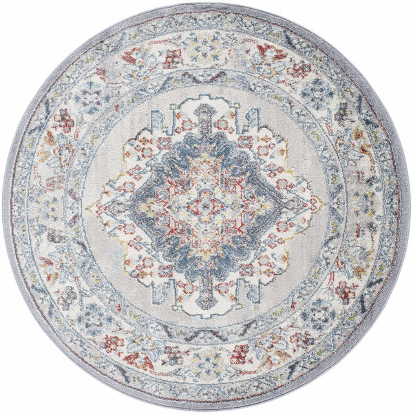 Hauteloom Haymond HAYMO Taupe Machine Made Polypropylene Rug
