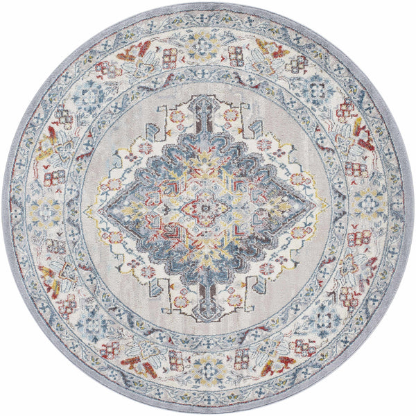 Hauteloom Haymond HAYMO Taupe Machine Made Polypropylene Rug