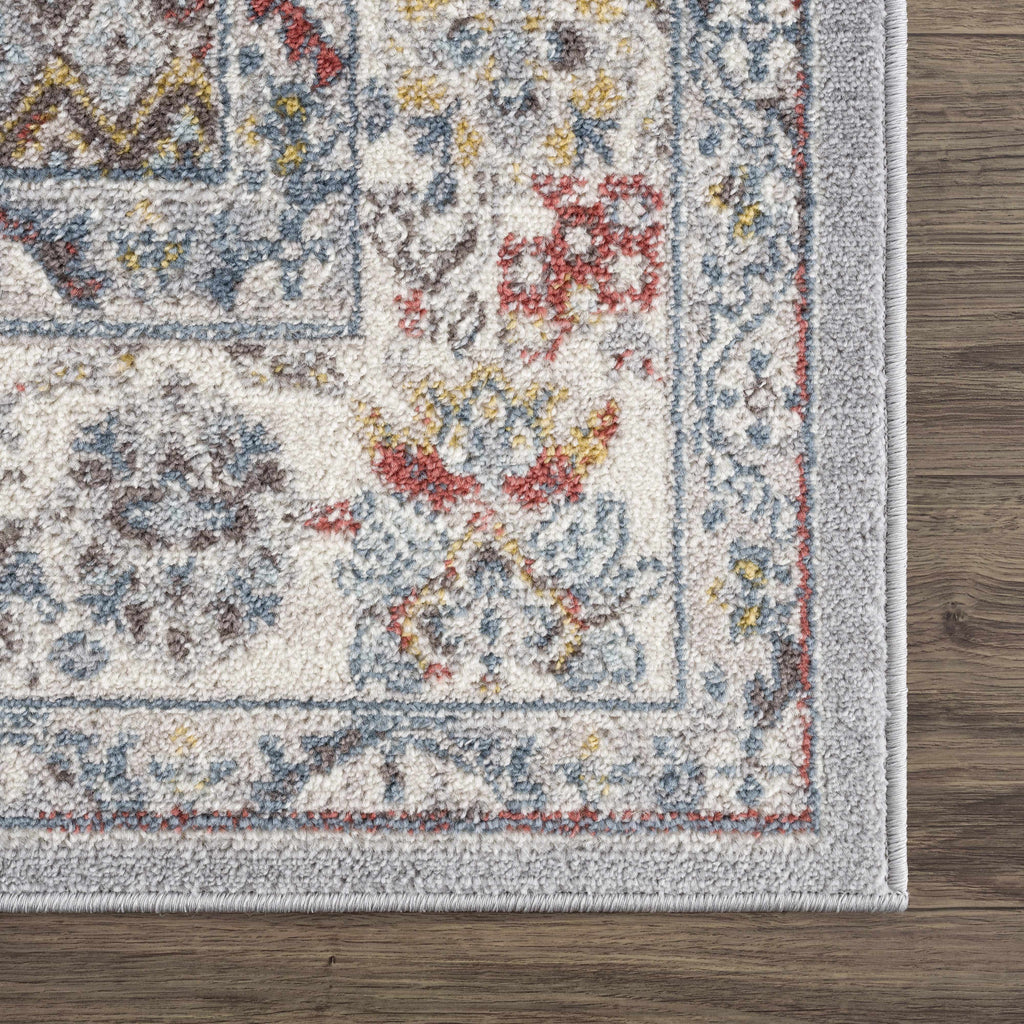 Hauteloom Haymond HAYMO Taupe Machine Made Polypropylene Rug