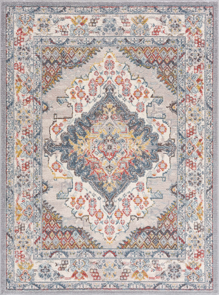 Hauteloom Haymond HAYMO Taupe Machine Made Polypropylene Rug