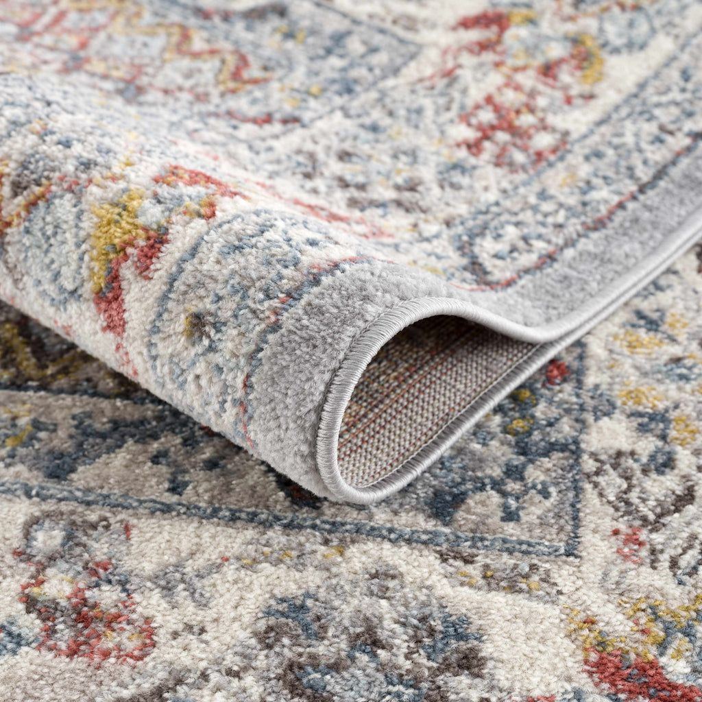 Hauteloom Haymond HAYMO Taupe Machine Made Polypropylene Rug