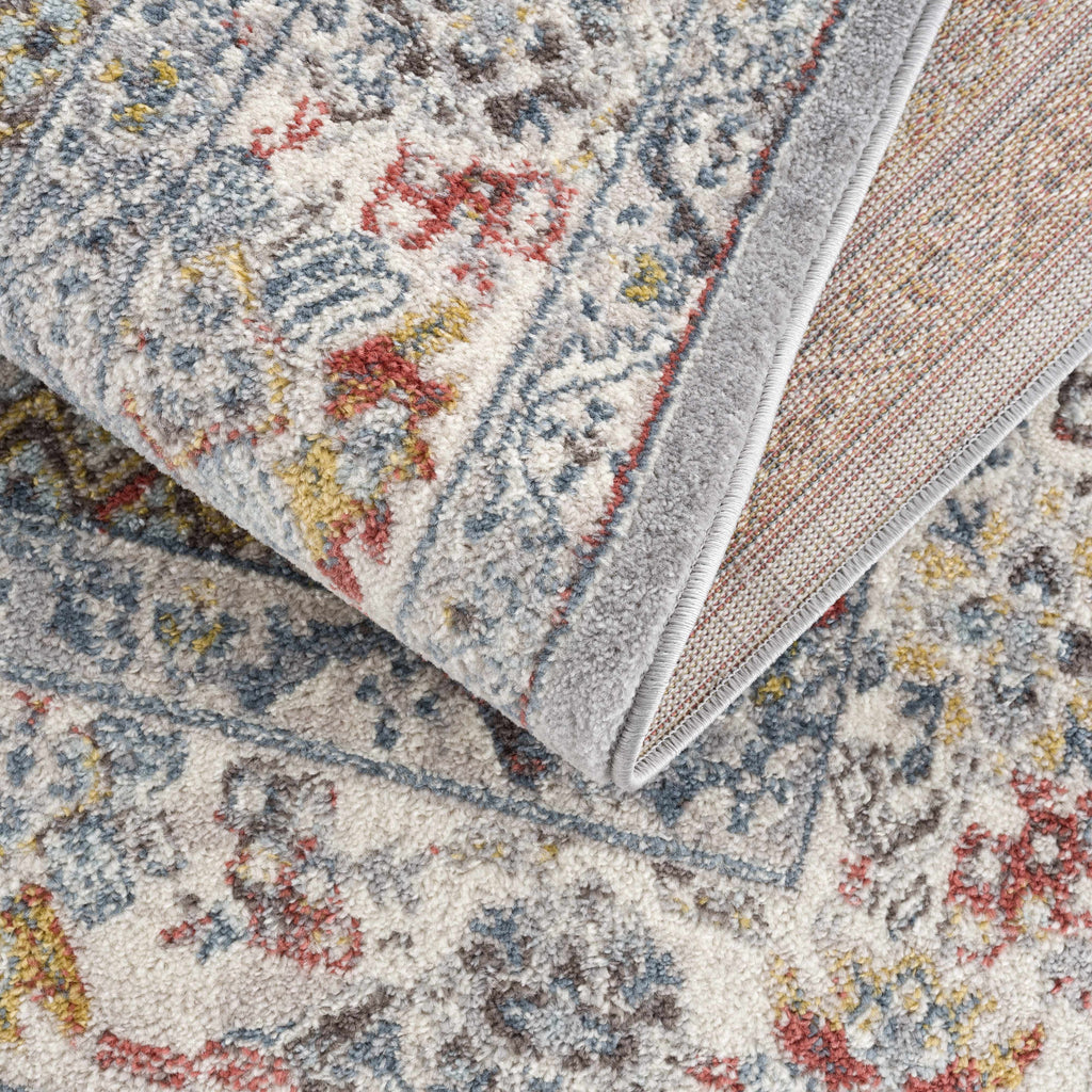 Hauteloom Haymond HAYMO Taupe Machine Made Polypropylene Rug