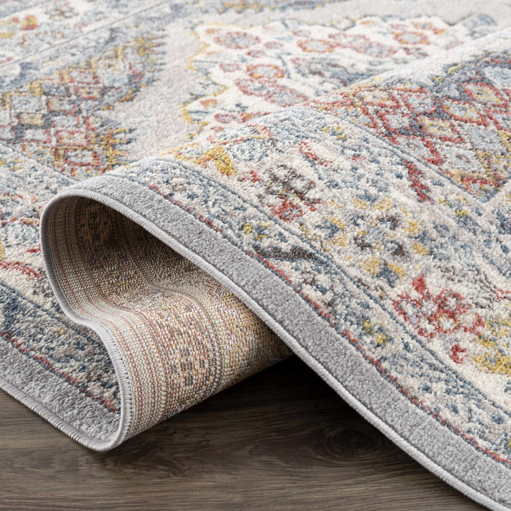 Hauteloom Haymond HAYMO Taupe Machine Made Polypropylene Rug