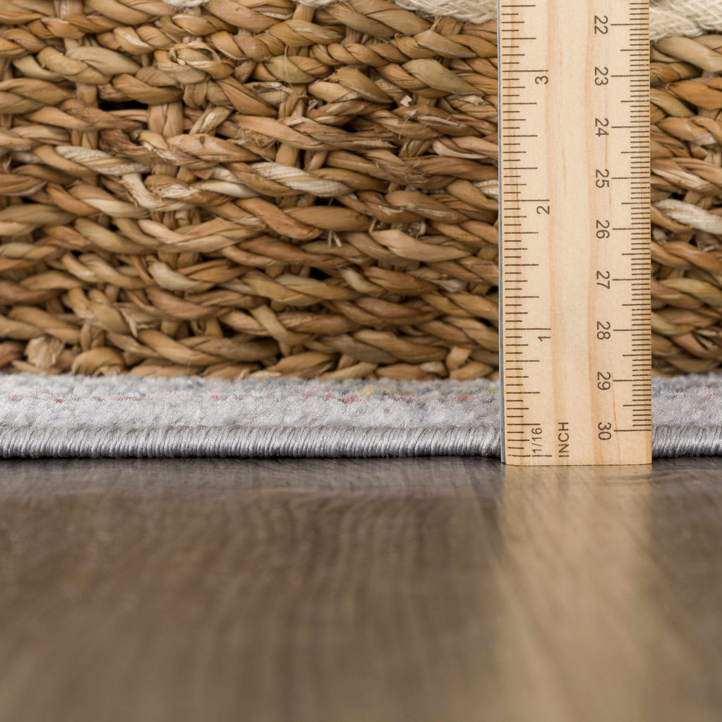 Hauteloom Haymond HAYMO Taupe Machine Made Polypropylene Rug