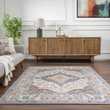 Hauteloom Haymond HAYMO Taupe Machine Made Polypropylene Rug