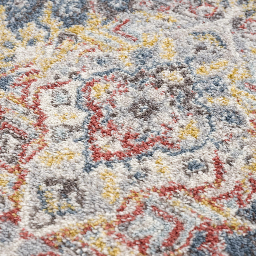 Hauteloom Haymond HAYMO Taupe Machine Made Polypropylene Rug