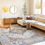 Hauteloom Haymond HAYMO Taupe Machine Made Polypropylene Rug