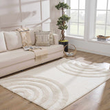 Hauteloom Limited Edition CNNRT Gray Machine Made Polyester Rug