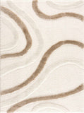 Hauteloom Espiye ESPIY Light Peach Machine Made Polyester Rug