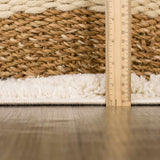 Hauteloom Espiye ESPIY Light Peach Machine Made Polyester Rug