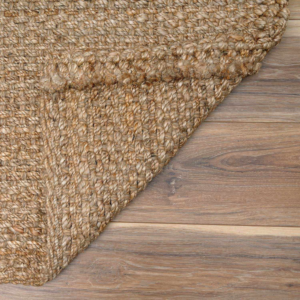 Hauteloom Herndon HER Tan Woven/Flatwoven Jute Rug