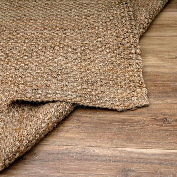 Hauteloom Herndon HER Tan Woven/Flatwoven Jute Rug