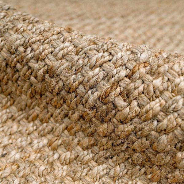 Hauteloom Herndon HER Tan Woven/Flatwoven Jute Rug