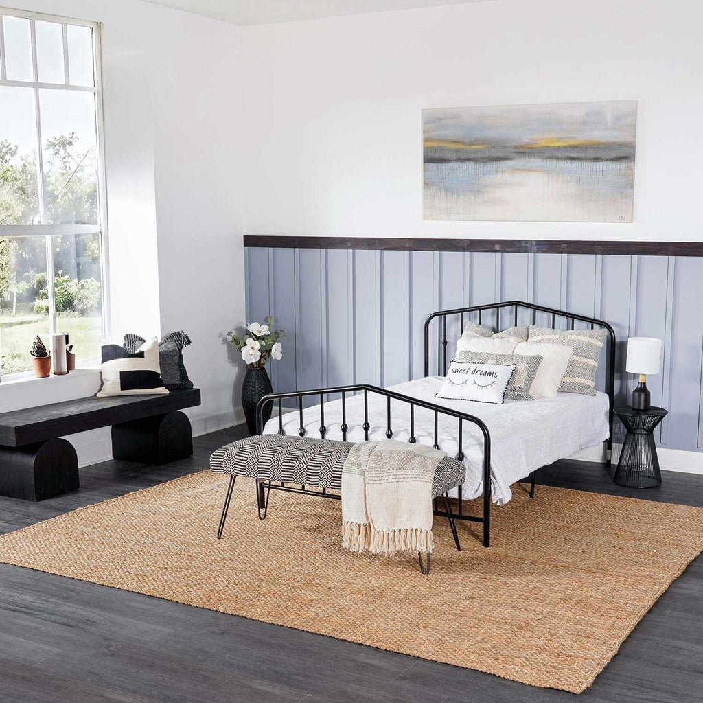 Hauteloom Herndon HER Tan Woven/Flatwoven Jute Rug
