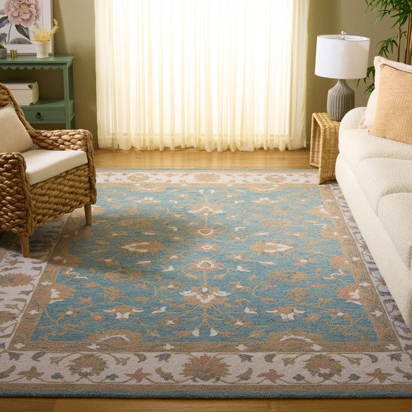 safavieh clearance heritage hg125m light blue rug