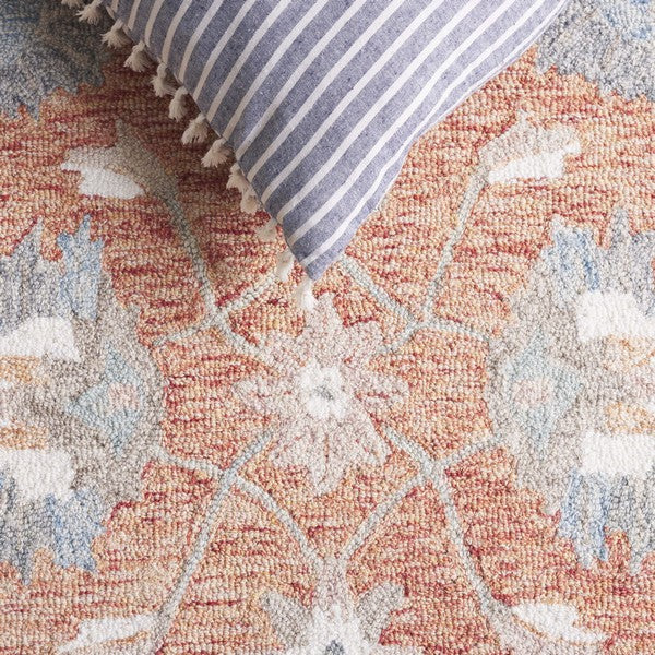 safavieh clearance heritage hg125p rust rug
