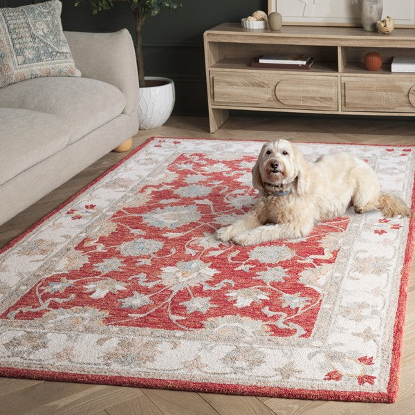 safavieh clearance heritage hg125q red rug