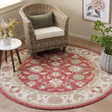 safavieh clearance heritage hg125q red rug
