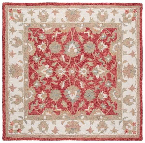 safavieh clearance heritage hg125q red rug