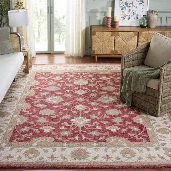 safavieh clearance heritage hg125q red rug