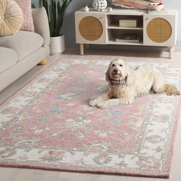safavieh clearance heritage hg125u pink rug