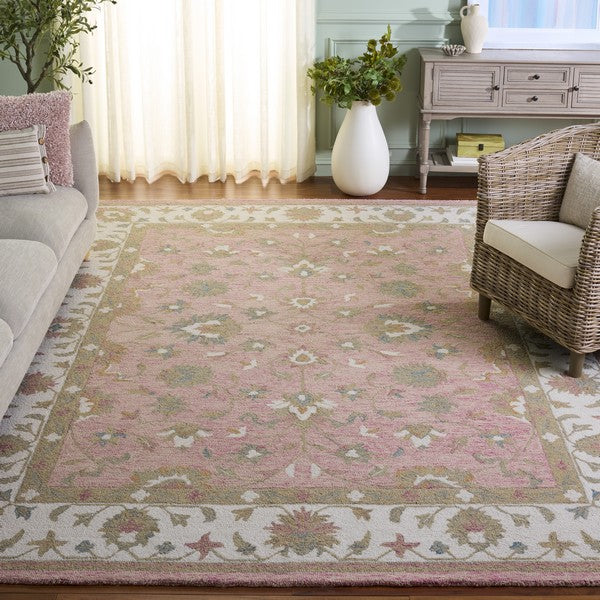 safavieh clearance heritage hg125u pink rug