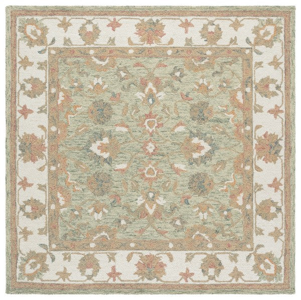 safavieh clearance heritage hg125y green rug