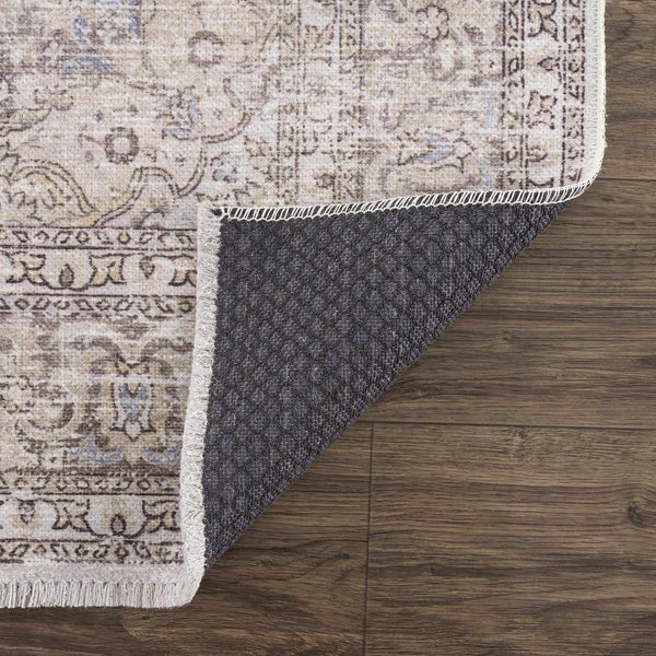 Hauteloom HOLI HOL2301 Beige Machine Made Polyester Rug