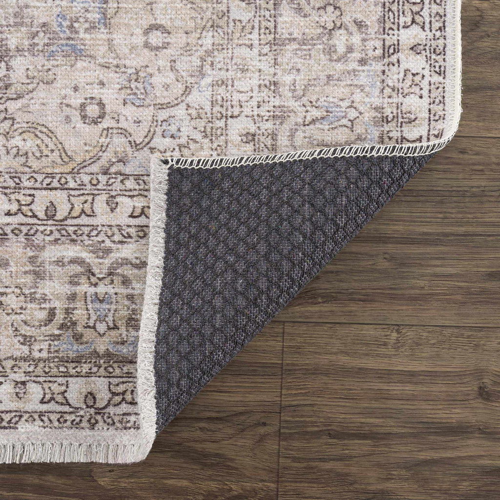 Hauteloom HOLI HOL2301 Beige Machine Made Polyester Rug