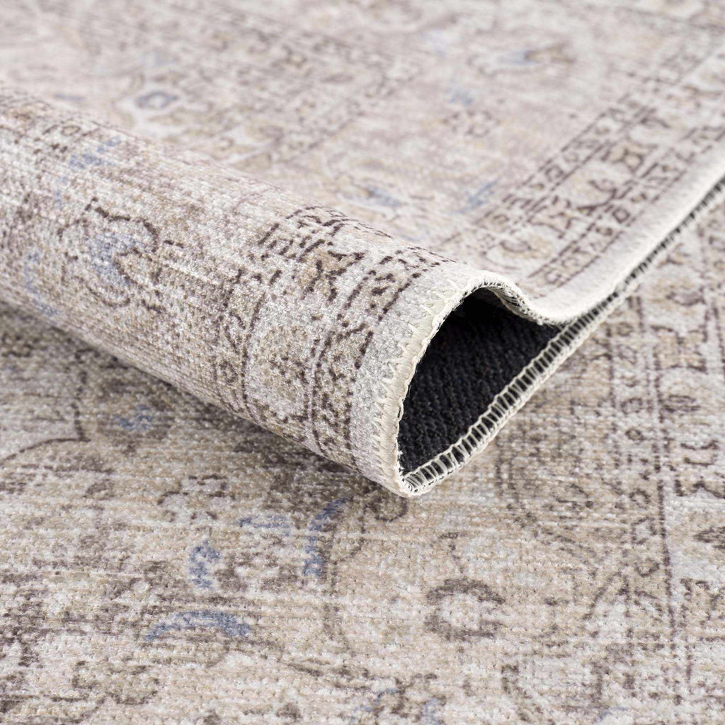 Hauteloom HOLI HOL2301 Beige Machine Made Polyester Rug