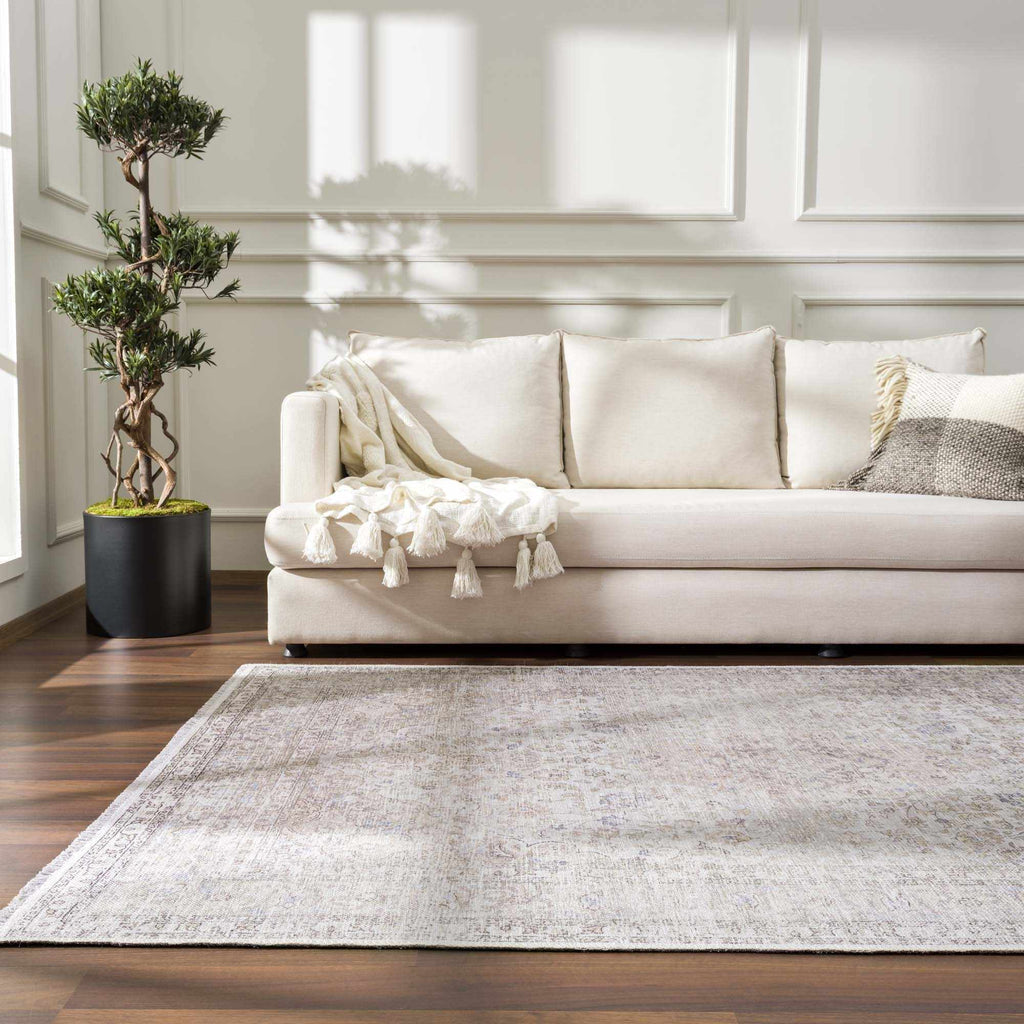 Hauteloom HOLI HOL2301 Beige Machine Made Polyester Rug