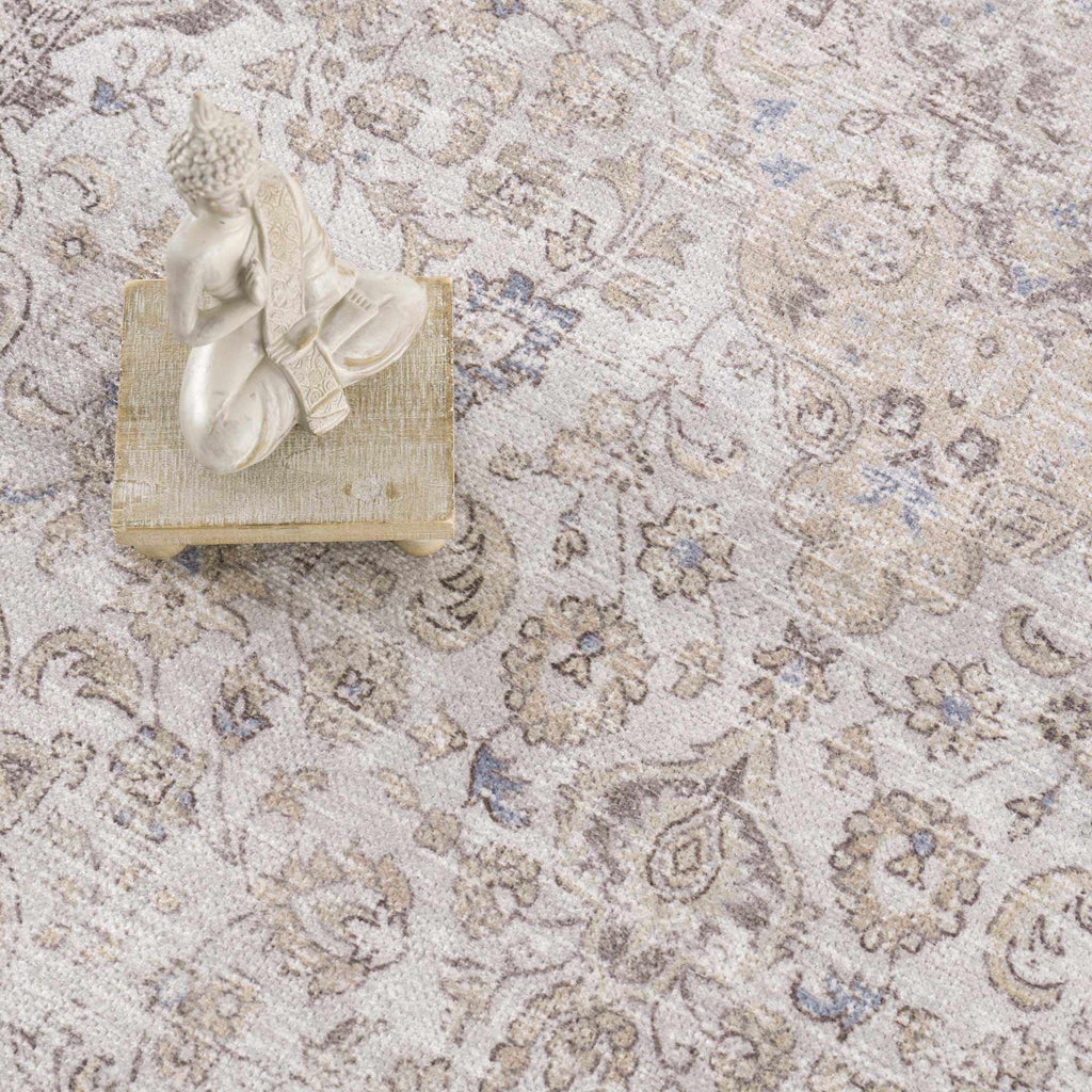 Hauteloom HOLI HOL2301 Beige Machine Made Polyester Rug