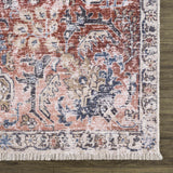 Hauteloom HOLI HOL2303 Burgundy Machine Made Polyester Rug