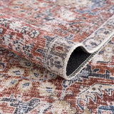 Hauteloom HOLI HOL2303 Burgundy Machine Made Polyester Rug