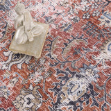 Hauteloom HOLI HOL2303 Burgundy Machine Made Polyester Rug