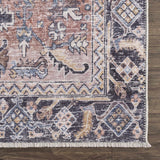 Hauteloom HOLI HOL2305 Peach Machine Made Polyester Rug
