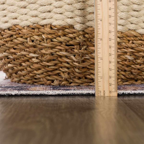 Hauteloom HOLI HOL2305 Peach Machine Made Polyester Rug