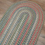 Colonial Mills Heartsfield Braid HR54 Round-Toasted-Beige Rug