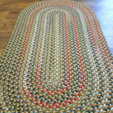 Colonial Mills Heartsfield Braid HR54 Round-Toasted-Beige Rug