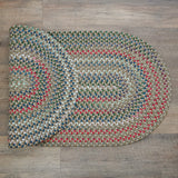 Colonial Mills Heartsfield Braid HR54 Round-Toasted-Beige Rug