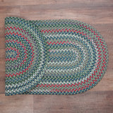 Colonial Mills Heartsfield Braid HR58 Round-Ash-Moss Rug
