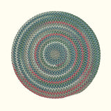 Colonial Mills Heartsfield Braid HR58 Round-Ash-Moss Rug