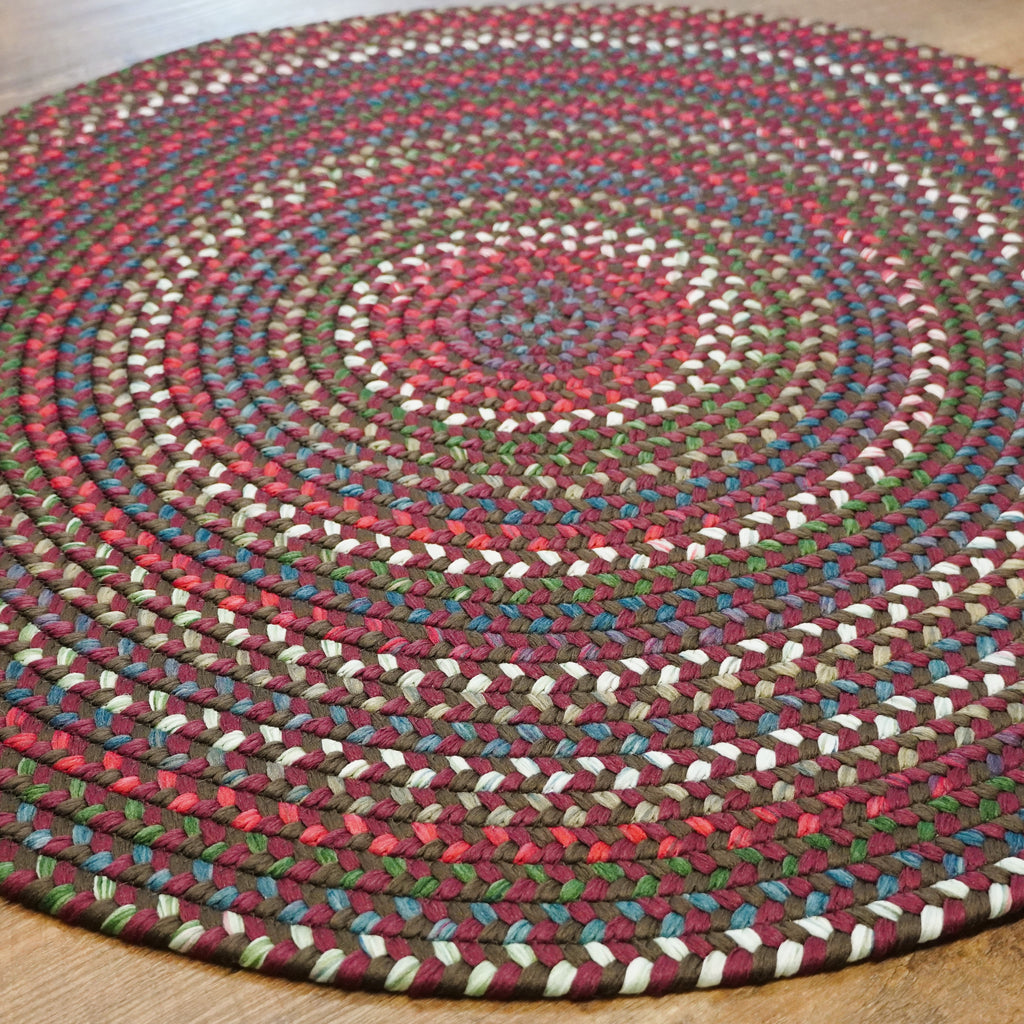 Colonial Mills Heartsfield Braid HR64 Brickyard Rug