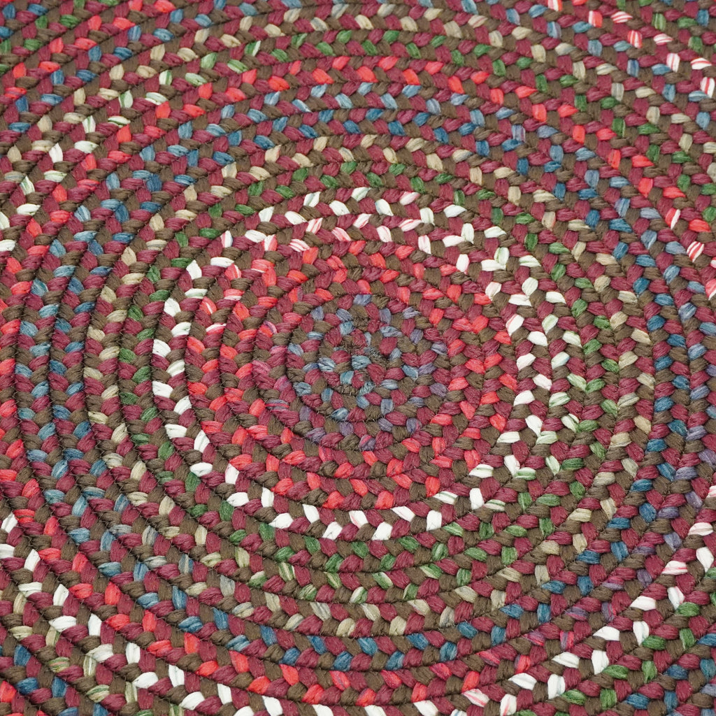 Colonial Mills Heartsfield Braid HR64 Brickyard Rug
